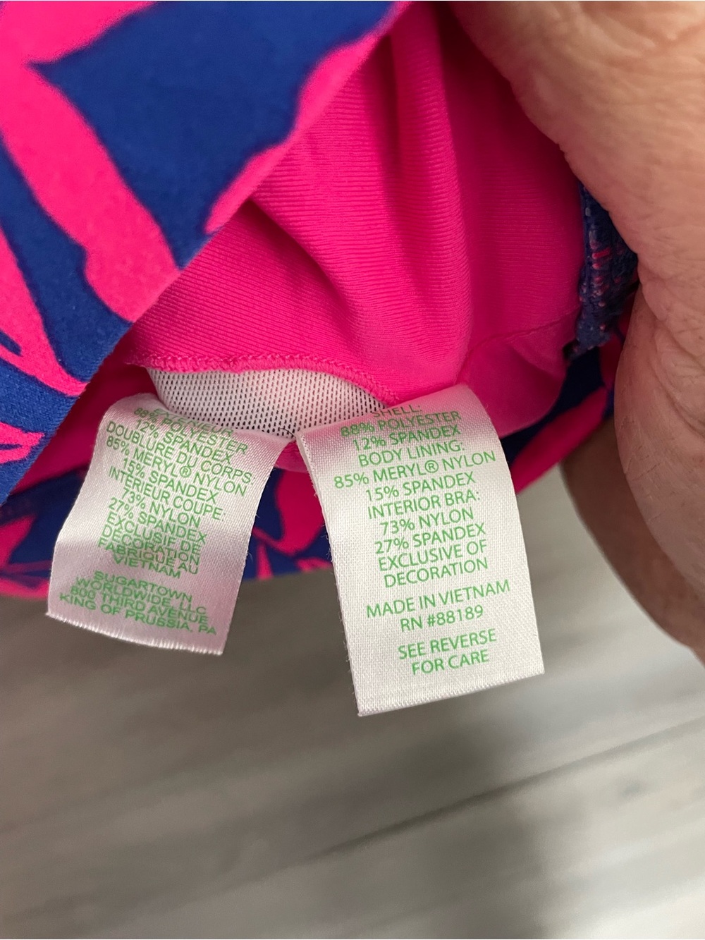 Lilly Pulitzer Karena Sports Bra - Picture 2 of 5